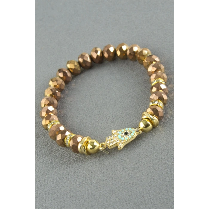 Ftm Ana Eli Zirkon Taşlı Kristal Bileklik