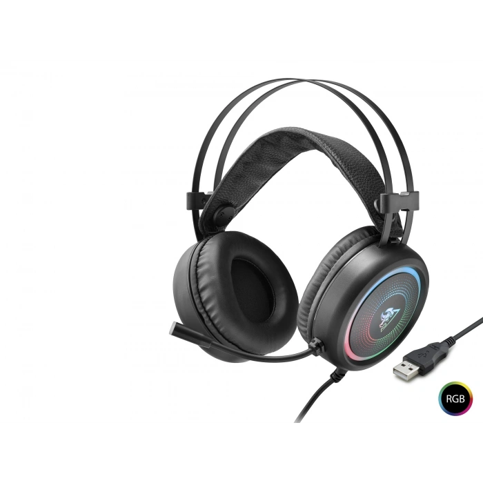 G882 Gaming Kulaklık 7.1 Usb Rgb - Siyah