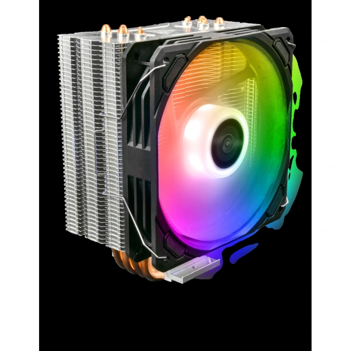 Gamdıas Boreas E1-410 Argb 120mm Cpu  Kule Tipi Hava Soğutma Doğrudan Temas Teknolojisine Sahip 4 Adet Gelişmiş Bakır Isı Borusu (amd Am4-am5 Ve Intel Tüm İşlemciler İle Uyumlu)(1923)
