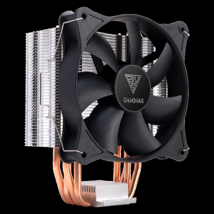 Gamdıas Boreas E1-410 Mono 120mm Cpu  Kule Tipi Hava Soğutma Doğrudan Temas Teknolojisine Sahip 4 Adet Gelişmiş Bakır Isı Borusu (amd Am4 Ve Intel Tüm İşlemciler İle Uyumlu)(1923)