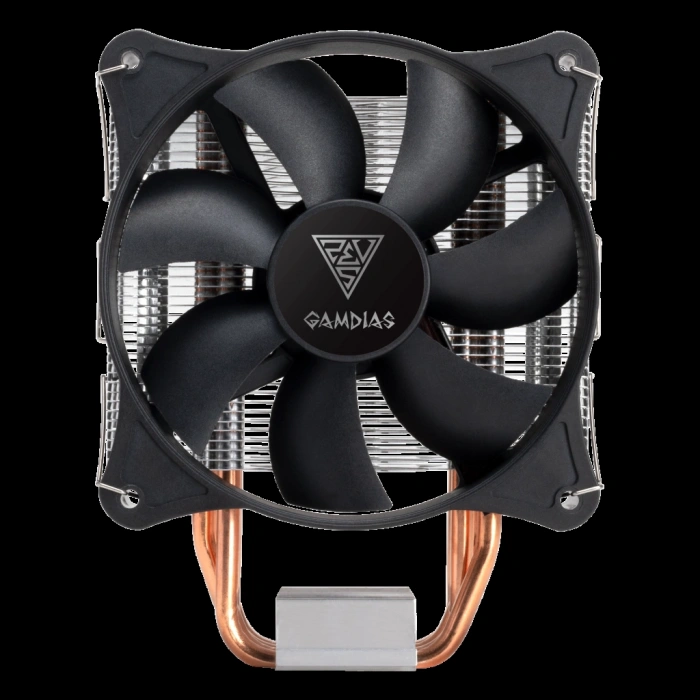 Gamdıas Boreas E1-410 Mono 120mm Cpu  Kule Tipi Hava Soğutma Doğrudan Temas Teknolojisine Sahip 4 Adet Gelişmiş Bakır Isı Borusu (amd Am4 Ve Intel Tüm İşlemciler İle Uyumlu)(1923)