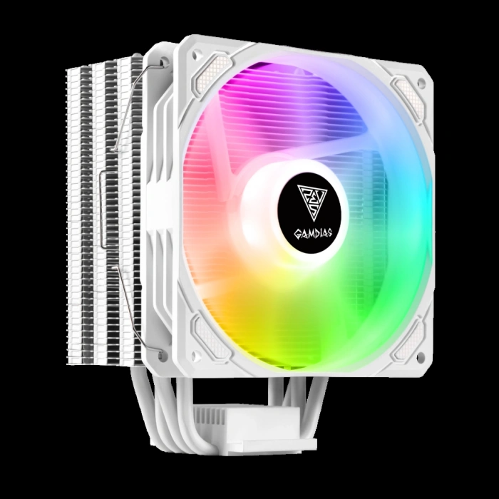 Gamdıas Boreas E1-410 Wh White Edition 120mm Cpu Kule Tipi Hava Soğutma Doğrudan Temas Teknolojisine Sahip 4 Adet Gelişmiş Bakır Isı Borusu (amd Am4-am5 Ve Intel Tüm İşlemciler İle Uyumlu)(1923)
