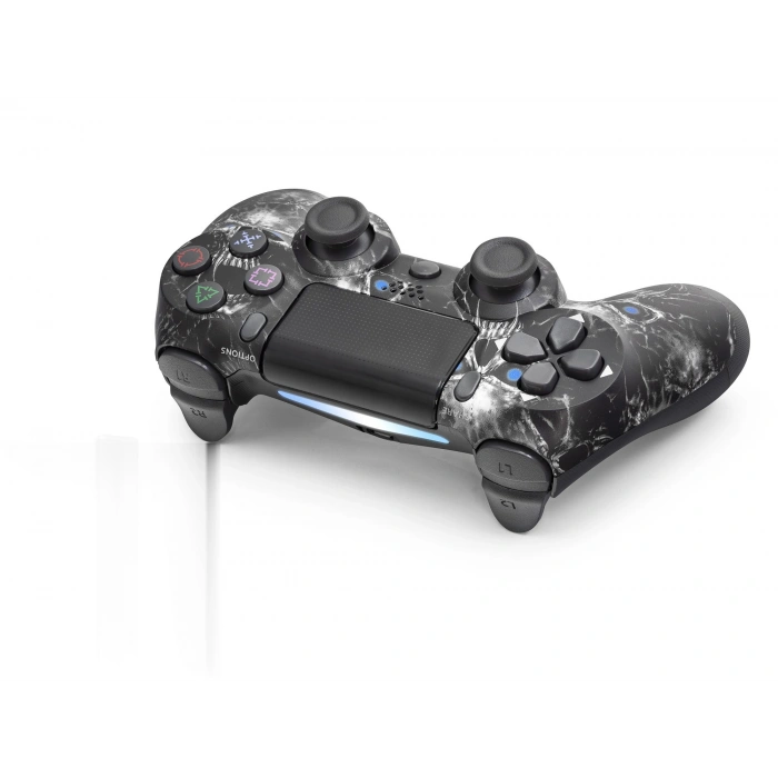 Gamepad Ps4 Uyumlu - Siyah Beyaz ND400AE