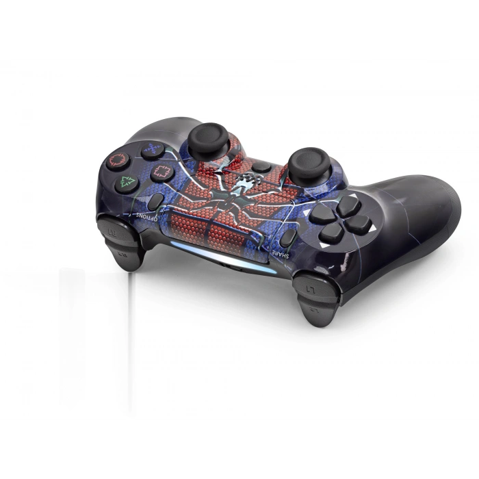 Gamepad Ps4 Uyumlu - Siyah Mavi Kırmızı ND400W