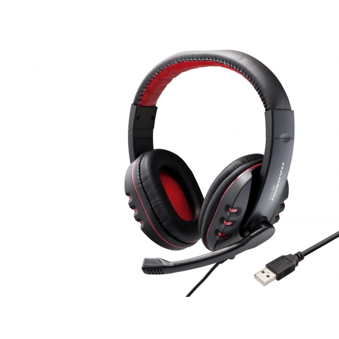 Gaming Kulaklık Usb Ps4 Uyumlu - Siyah Kırmızı HD1171