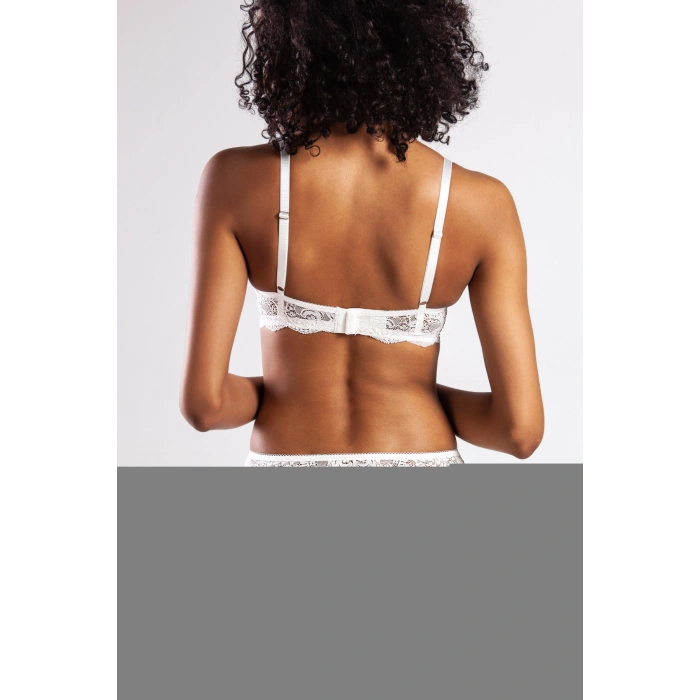 G.colors Balconette Foam Push Up Bra, Ekru Konforlu Ve Şık Sütyen