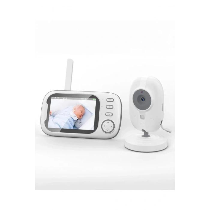 Gece Görüşlü Bebek Odası Kamera Sıcaklık Uyarısı Izleme Ekranı