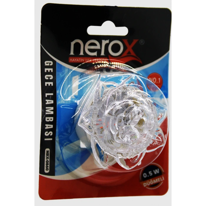 Gece Lambası Yuvarlak Kristal Anahtarlı -NRX-0859