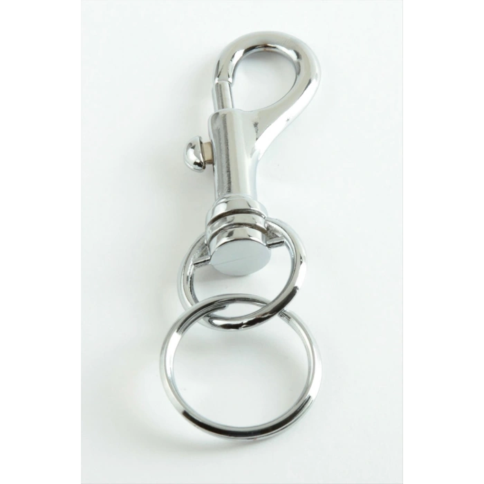 Gemici Kancalı Metal Anahtarlık Orta