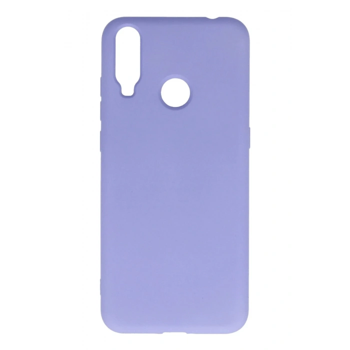 General Mobile GM 10 Kılıf Nano içi Kadife Silikon - Lila