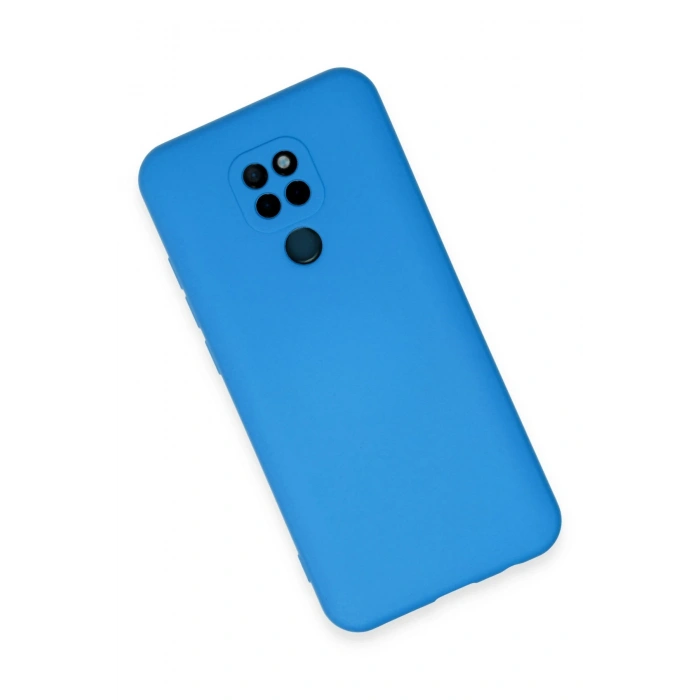 General Mobile GM 20 Kılıf Nano içi Kadife Silikon - Mavi