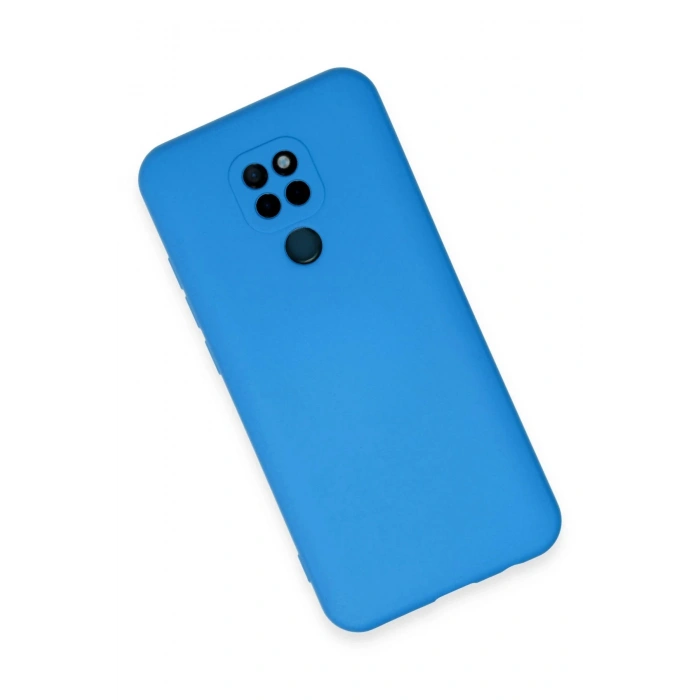 General Mobile GM 20 Kılıf Nano içi Kadife Silikon - Mavi