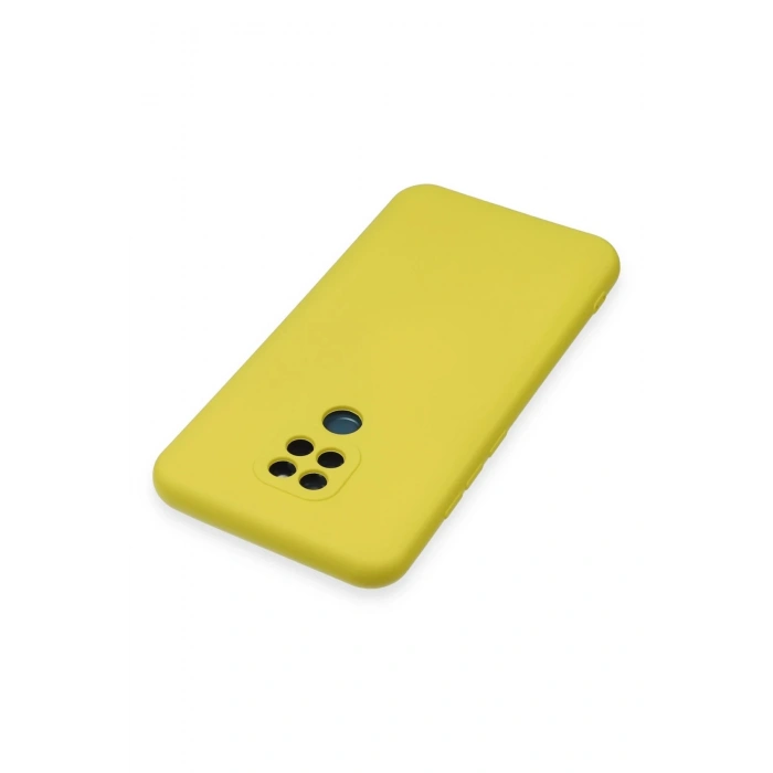 General Mobile GM 20 Kılıf Nano içi Kadife Silikon - Sarı