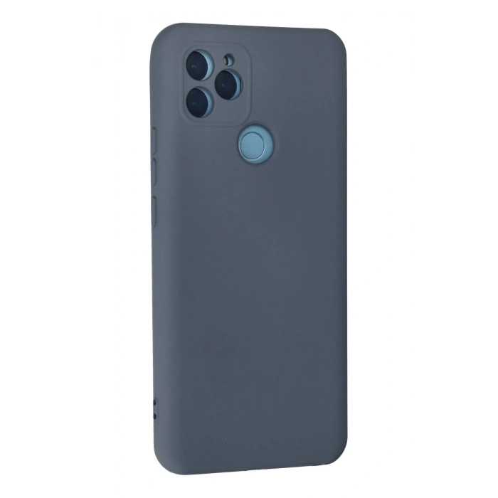 General Mobile GM 21 Kılıf Nano içi Kadife Silikon - Gri