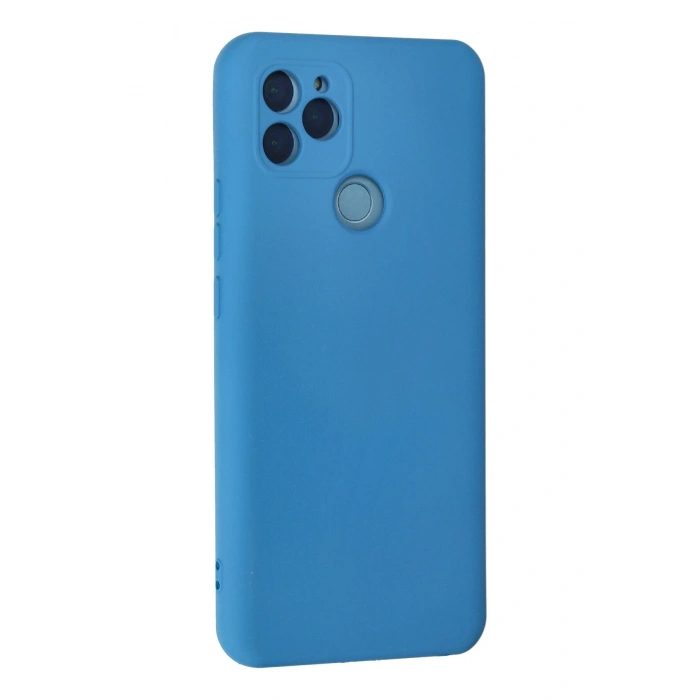 General Mobile GM 21 Kılıf Nano içi Kadife Silikon - Mavi