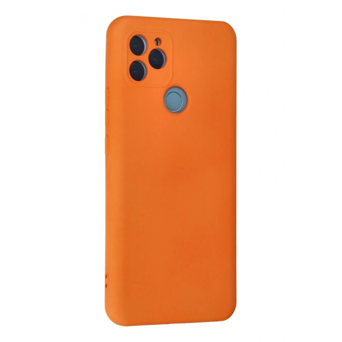 General Mobile GM 21 Kılıf Nano içi Kadife Silikon - Turuncu