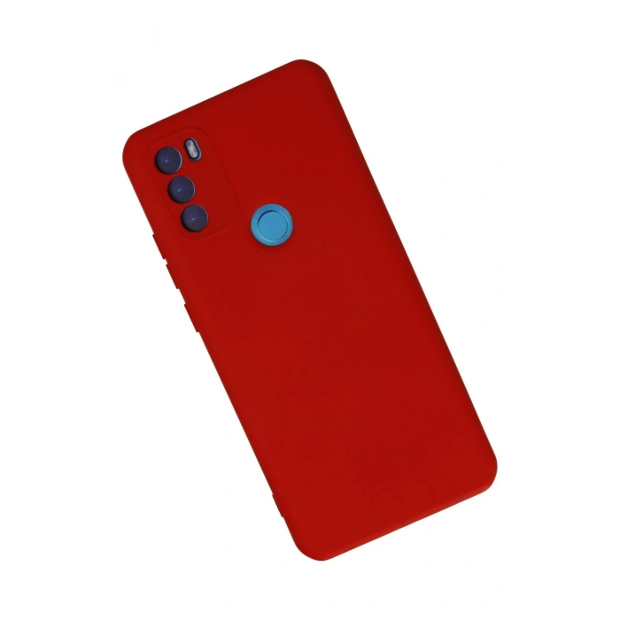 General Mobile GM 21 Plus Kılıf Nano içi Kadife Silikon - Kırmızı