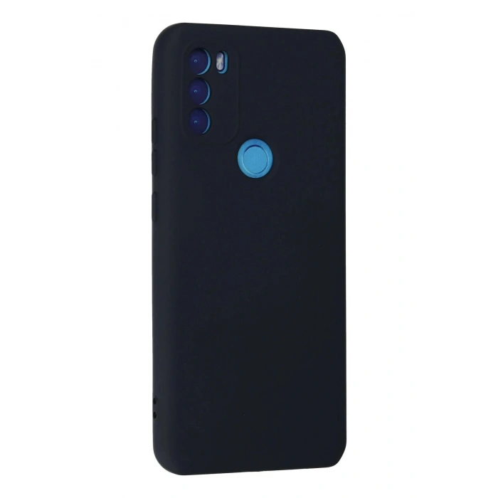 General Mobile GM 21 Plus Kılıf Nano içi Kadife Silikon - Lacivert