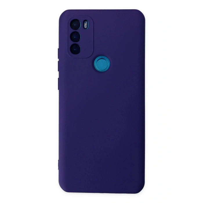 General Mobile GM 21 Plus Kılıf Nano içi Kadife Silikon - Mor