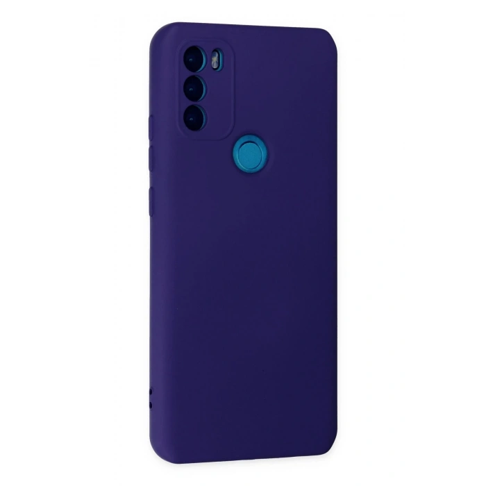 General Mobile GM 21 Plus Kılıf Nano içi Kadife Silikon - Mor