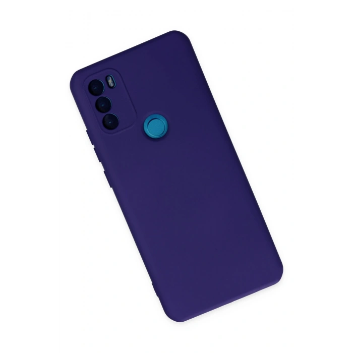 General Mobile GM 21 Plus Kılıf Nano içi Kadife Silikon - Mor