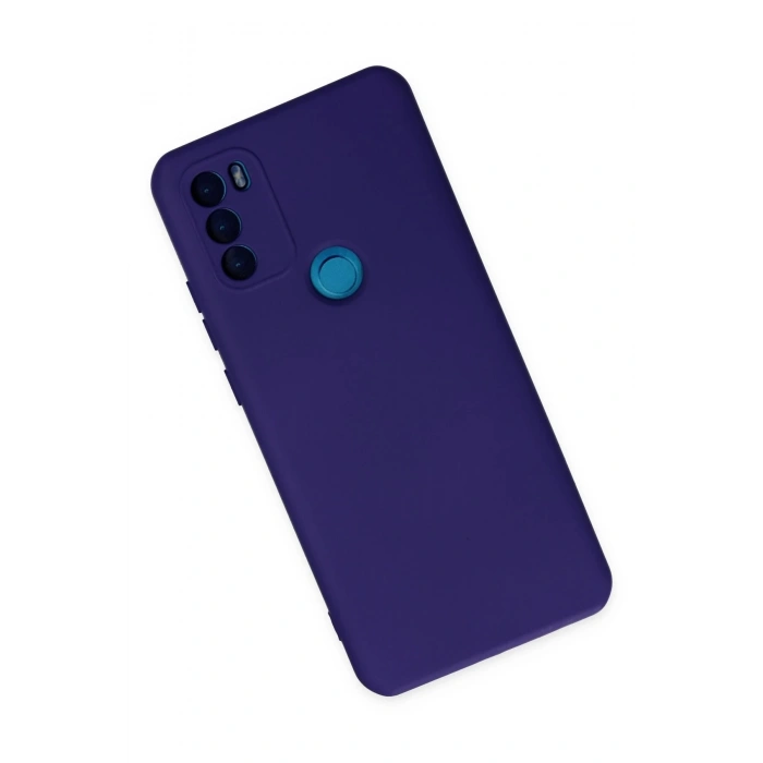 General Mobile GM 21 Plus Kılıf Nano içi Kadife Silikon - Mor