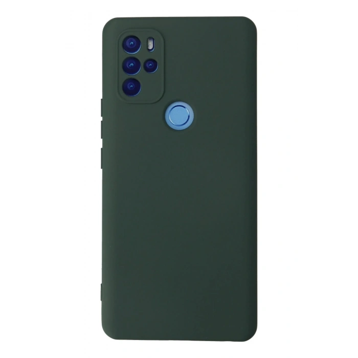 General Mobile GM 21 Pro Kılıf Nano içi Kadife Silikon - Koyu Yeşil