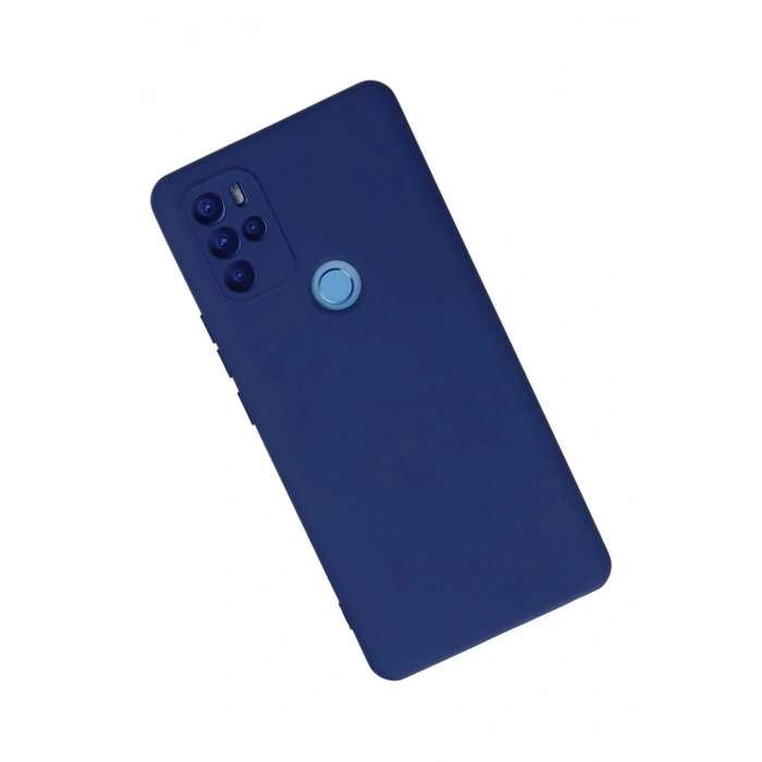 General Mobile GM 21 Pro Kılıf Nano içi Kadife Silikon - Lacivert