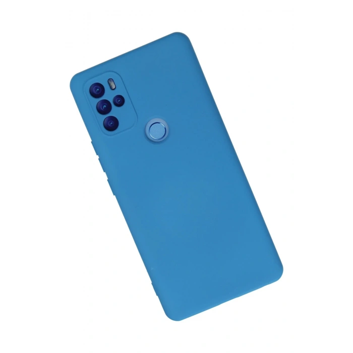 General Mobile GM 21 Pro Kılıf Nano içi Kadife Silikon - Mavi
