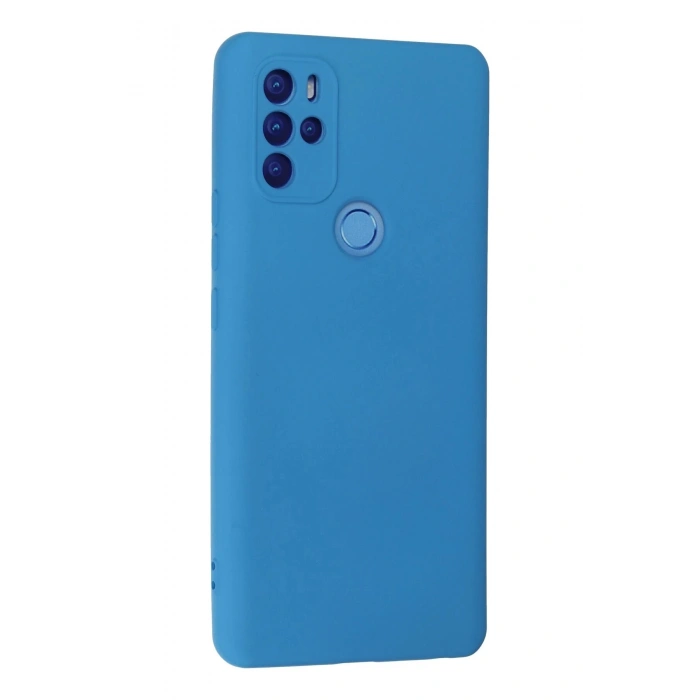 General Mobile GM 21 Pro Kılıf Nano içi Kadife Silikon - Mavi