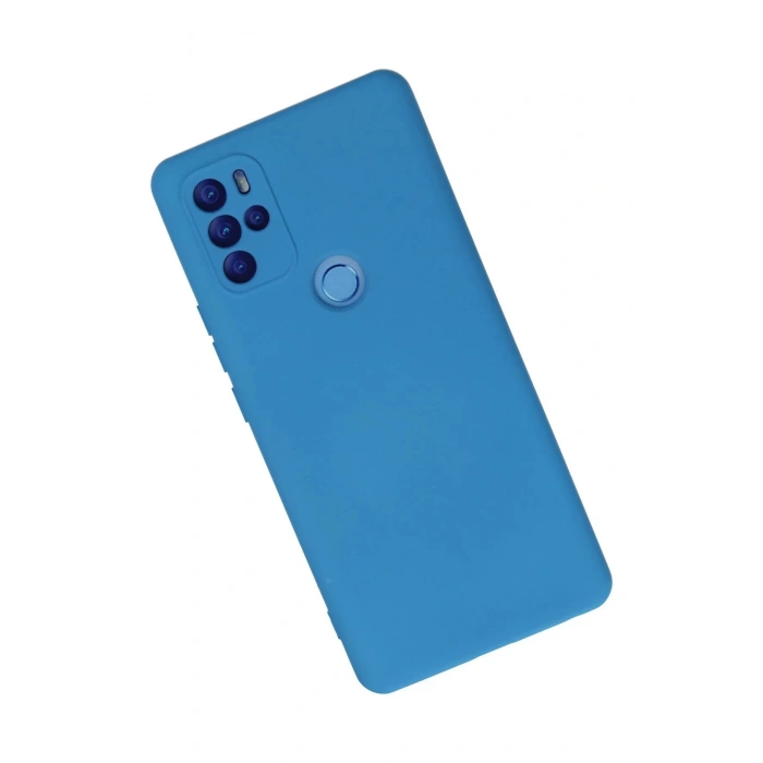 General Mobile GM 21 Pro Kılıf Nano içi Kadife Silikon - Mavi