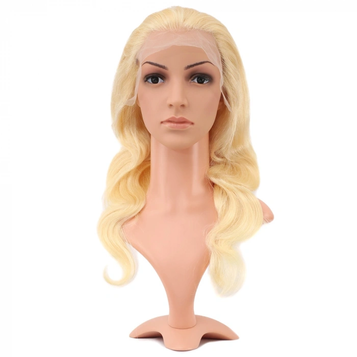 Gerçek Front Lace Dalgalı Platin Tül Peruk - 60-65cm
