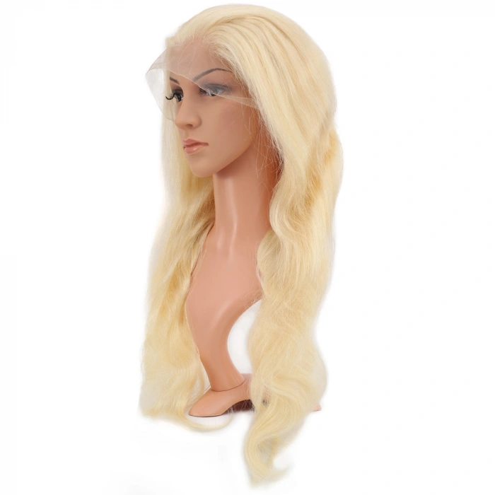Gerçek Front Lace Dalgalı Platin Tül Peruk - 65-70cm
