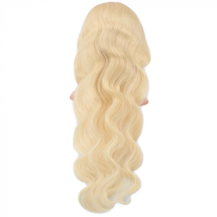 Gerçek Front Lace Dalgalı Platin Tül Peruk - 80-85cm