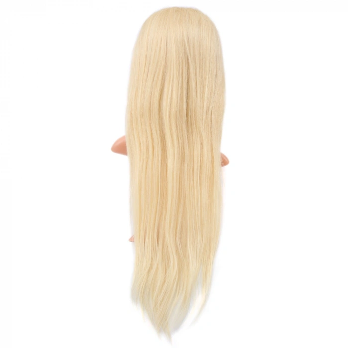 Gerçek Front Lace Düz Platin Tül Peruk - 65-70cm