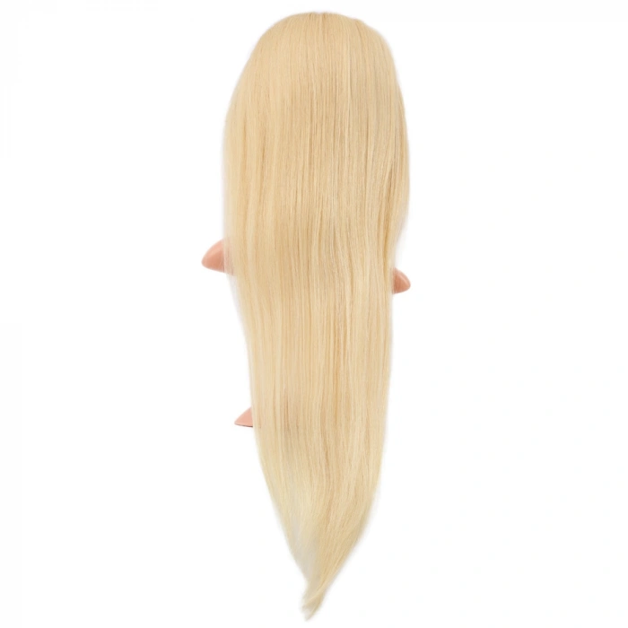 Gerçek Front Lace Düz Platin Tül Peruk - 75-80cm