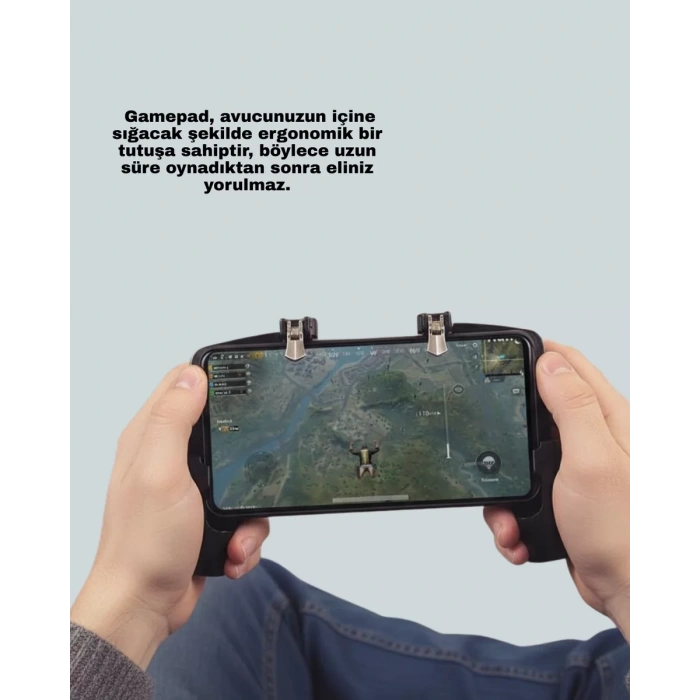 Gerçekçi Oyun Deneyimi Sunan Dört Parmak Mobil Gamepad