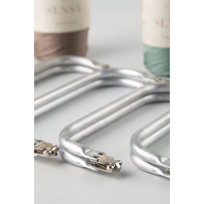 Gizli Metal Çanta Bursu – 18 cm - Metal Çanta Aparatı Çanta Aksesuarı