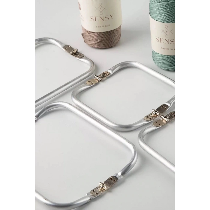 Gizli Metal Çanta Bursu – 22 cm - Metal Çanta Aparatı Çanta Aksesuarı