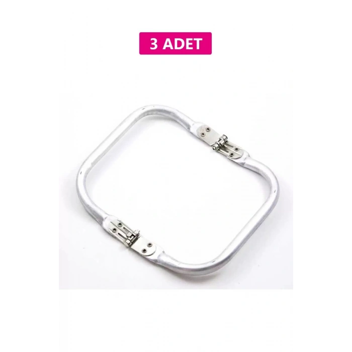 Gizli Metal Çanta Bursu – 3 Adet - 14 cm - Metal Çanta Aparatı Çanta Aksesuarı