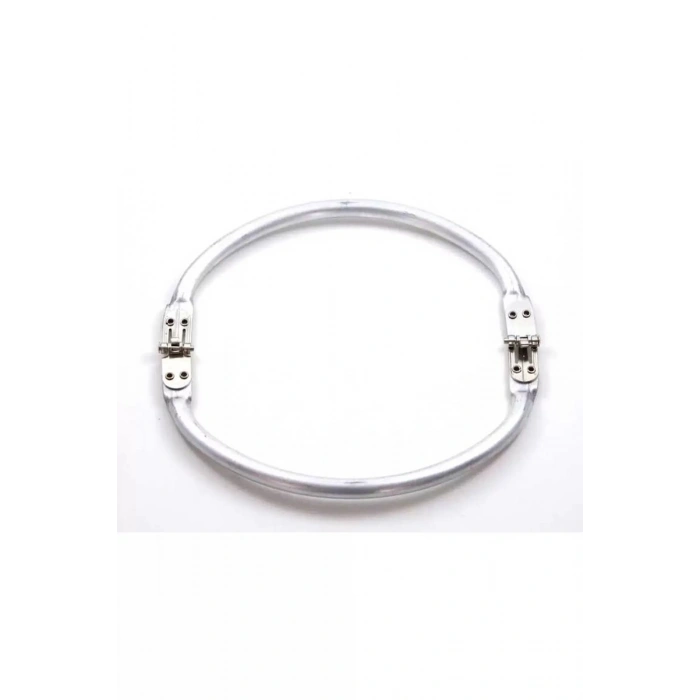 Gizli Metal Oval Çanta Bursu – 19 cm - Metal Çanta Aparatı Çanta Aksesuarı