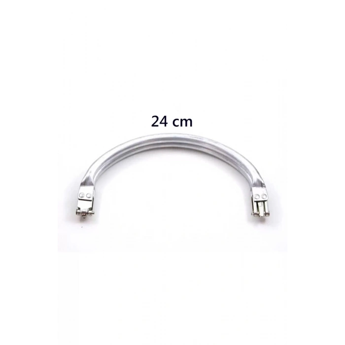 Gizli Metal Oval Çanta Bursu – 24 cm - Metal Çanta Aparatı Çanta Aksesuarı