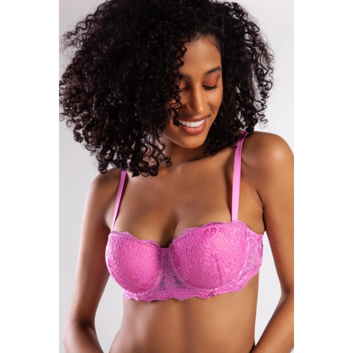Golshan G.Colors Push Up Strapless Bra, Pembe Konforlu ve Şık Sütyen