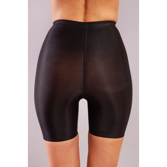 Golshan Girdle  Hight Waist Micro Short Corset, Siyah Toparlayıcı Normal Bel  Korse