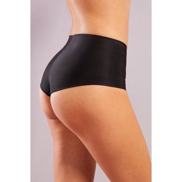 Golshan Girdle İnvisible Slip, İz Yapmayan Görünmez Lazer Kesim Siyah Külot