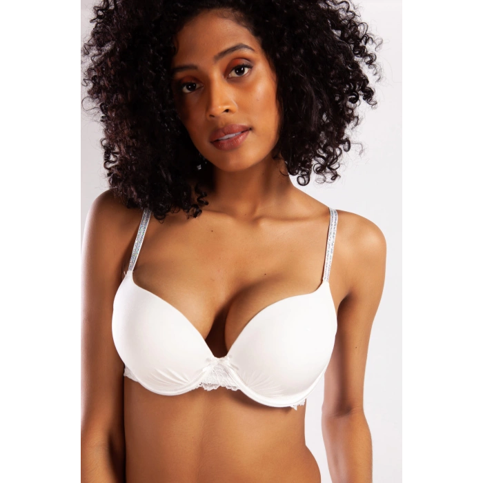 Golshan Goldy Heavy Push up Bra, Ekru Renk  Konforlu ve Şık Sütyen
