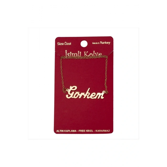 Görkem isimli kolye (Kişiye Özel)