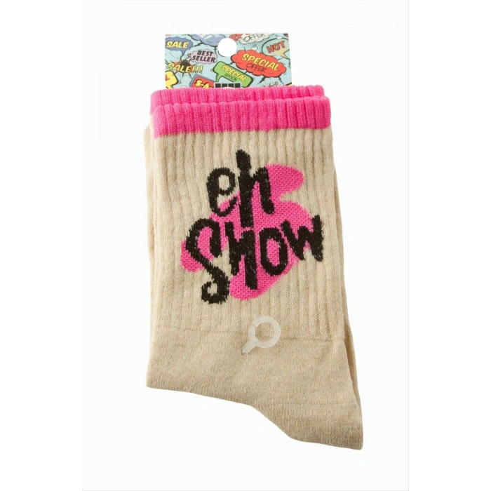 Gösteri Yazılı Kolej Çorap 8*28