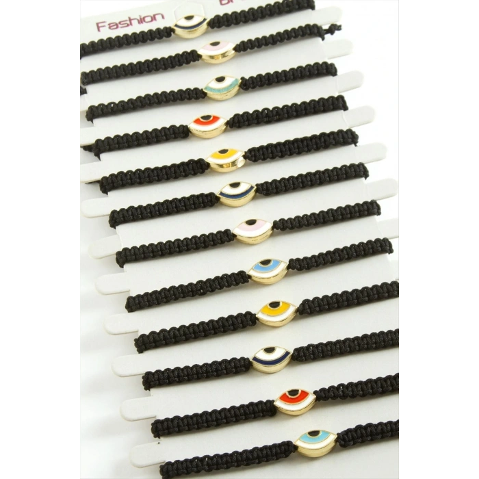 Göz Makrome İp Bileklik