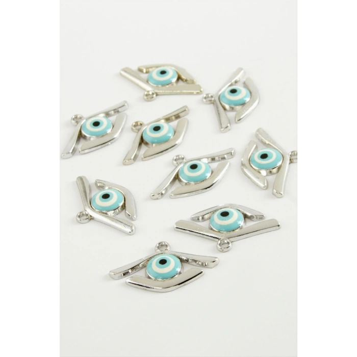 Göz Tek Kulplu Mineli Bileklik ve Kolye Ucu Aparatı 1 Adet